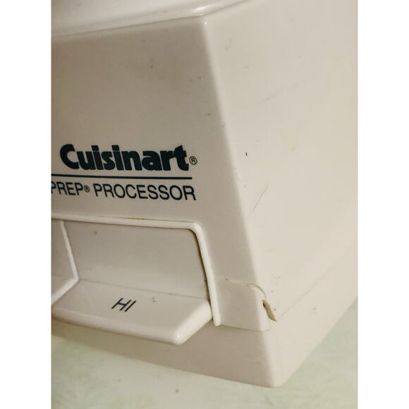 Cuisinart Mini-Prep Food Processor Model DLC-1 Chopper 2 Speeds Base ONLY - Picture 5 of 6
